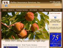 Tablet Screenshot of farminsuranceman.com